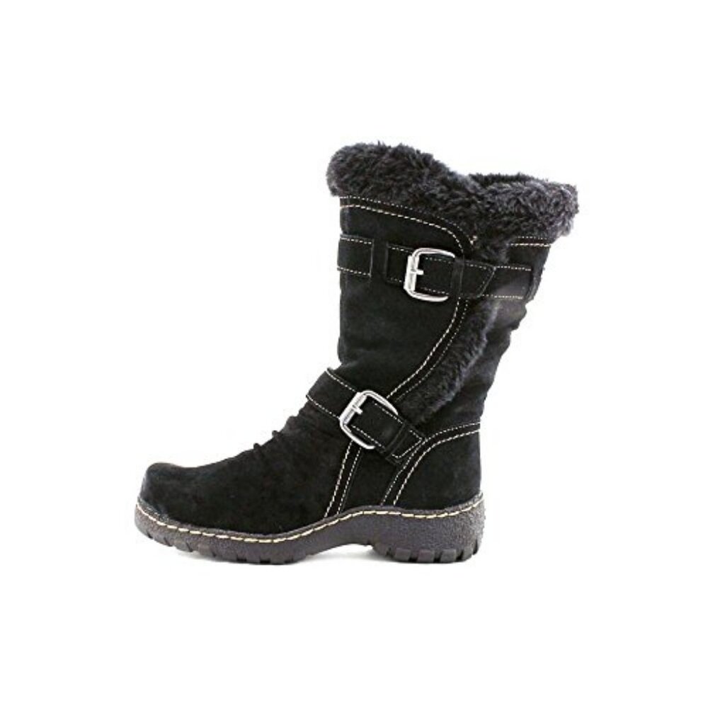 *SALE*  Baretraps Brandlee Women's Suede Winter Boots Black 7.5M--0181